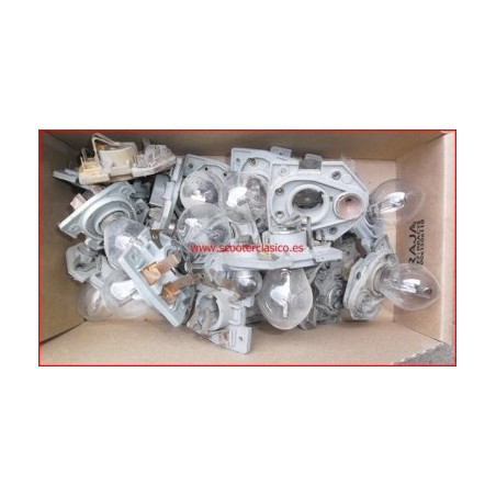 Portalamparas del faro de la Vespa PK