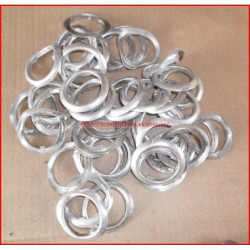 Juego de cuatro anillos cromados de los cofanos,de los cofanos, de Lambretta LD