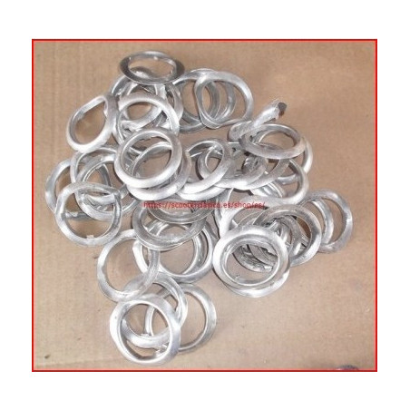 Juego de cuatro anillos cromados de los cofanos,de los cofanos, de Lambretta LD