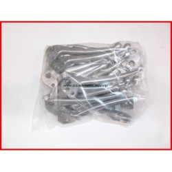 Juego manetas de aluminio de la lambretta de la tercera serie