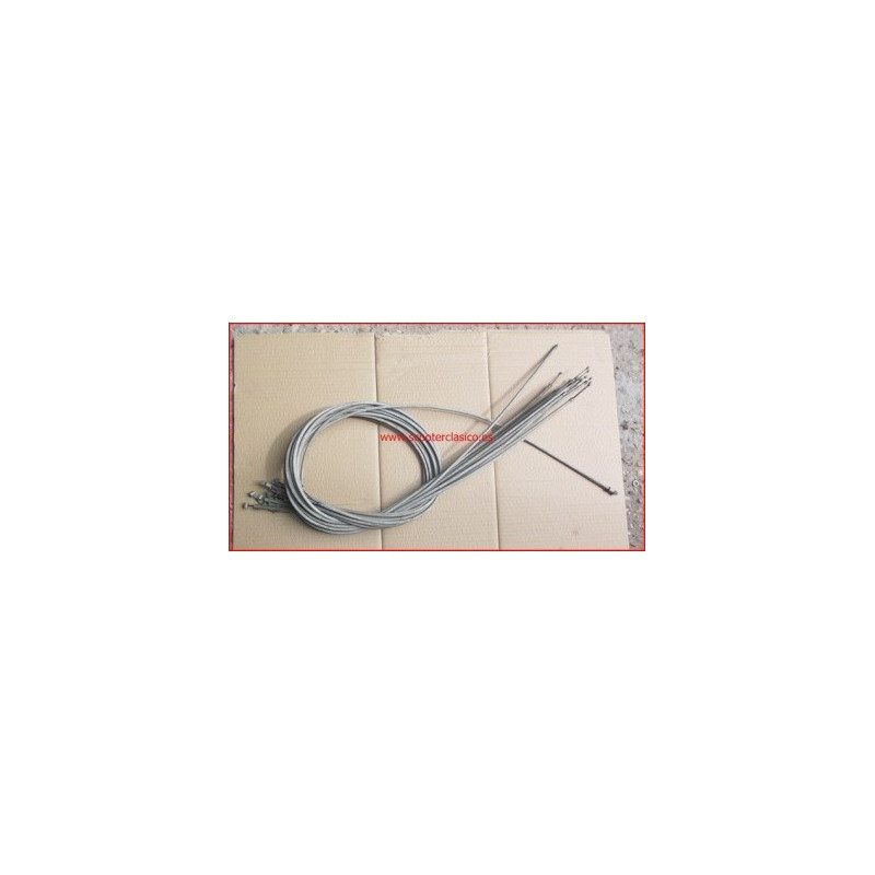 Cable y funda de embrague de la Lambretta LD