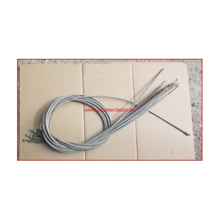 Cable y funda de embrague de la Lambretta LD