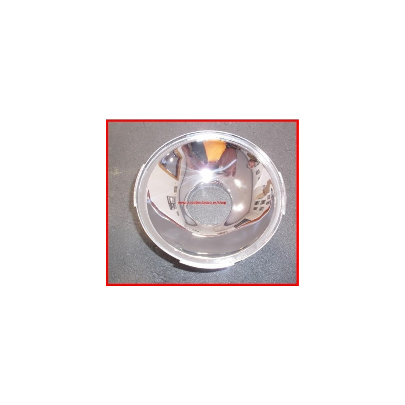 Optica de faro de Lambretta Servetta,