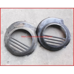 Carcasa ventilación cromada para Vespa 200
