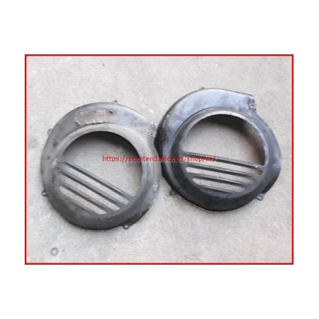 Carcasa ventilación cromada para Vespa 200