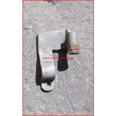 Pletina de caballete de la Vespa antigua