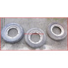 Kit de tres llantas con cubierta de la marca Michelin,