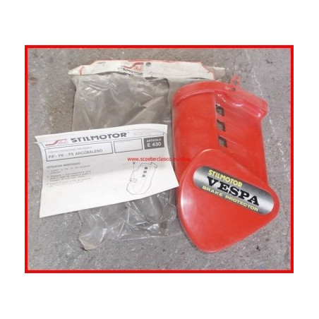 Cubierta de plastico de la amortiguación delantera de las Vespas PX y PK