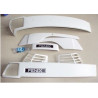 Plasticos protectores en blanco