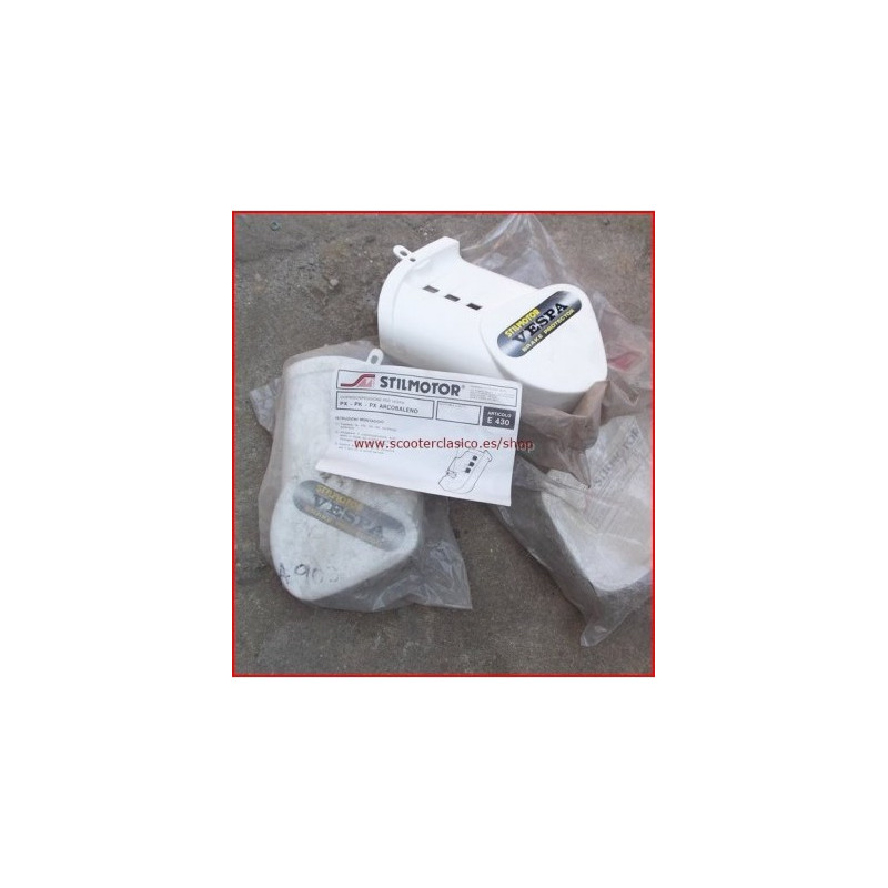 Cubierta de plastico de la amortiguación delantera de las Vespas PX y PK