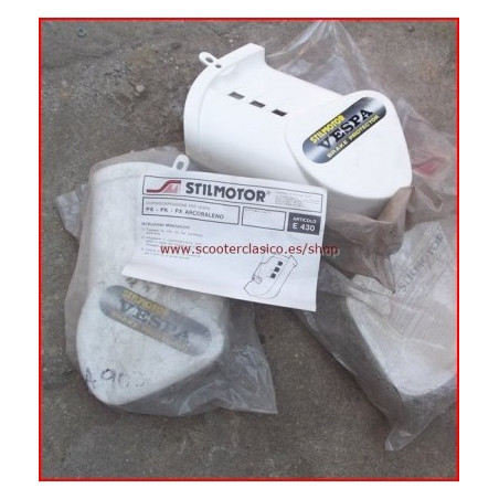 Cubierta de plastico de la amortiguación delantera de las Vespas PX y PK