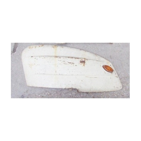 Cofano del lado izquierdo de la Lambretta de la tercera serie