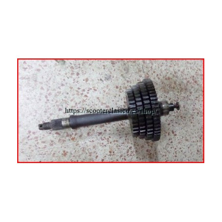 EJE secundario motor de Vespa