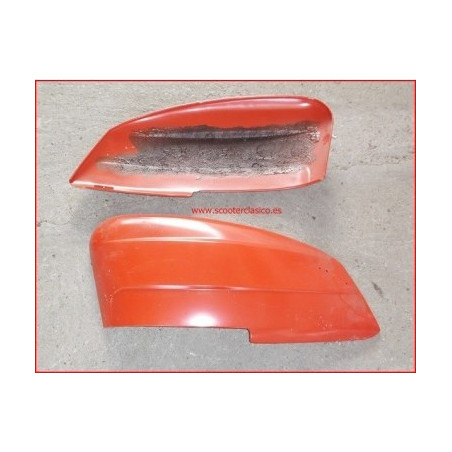 Cofano del lado izquierdo de la Lambretta de Tercera serie