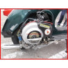 Vespa PX 200 con freno de disco, el motor está super preparado