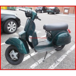 Vespa PX 200 con freno de disco, el motor está super preparado